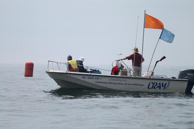 Cram finish boat © Lexi Wieringa